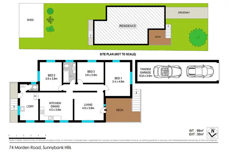 Floorplan of Homely house listing, 74 Morden Road, Sunnybank Hills QLD 4109