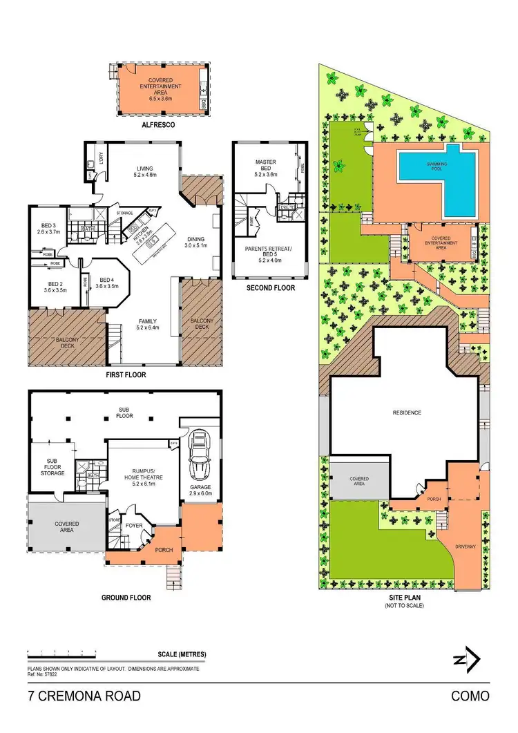 Floorplan of Homely house listing, 7 Cremona Road, Como NSW 2226