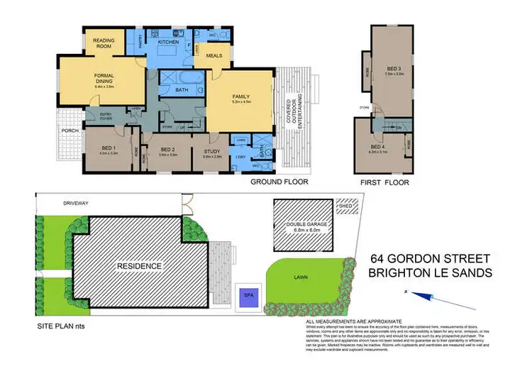 Floorplan of Homely house listing, 64 Gordon Street, Brighton-le-sands NSW 2216