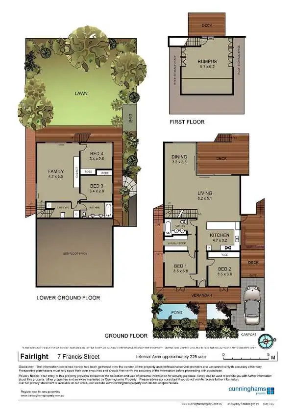 Floorplan of Homely house listing, 7 Francis Street, Fairlight NSW 2094