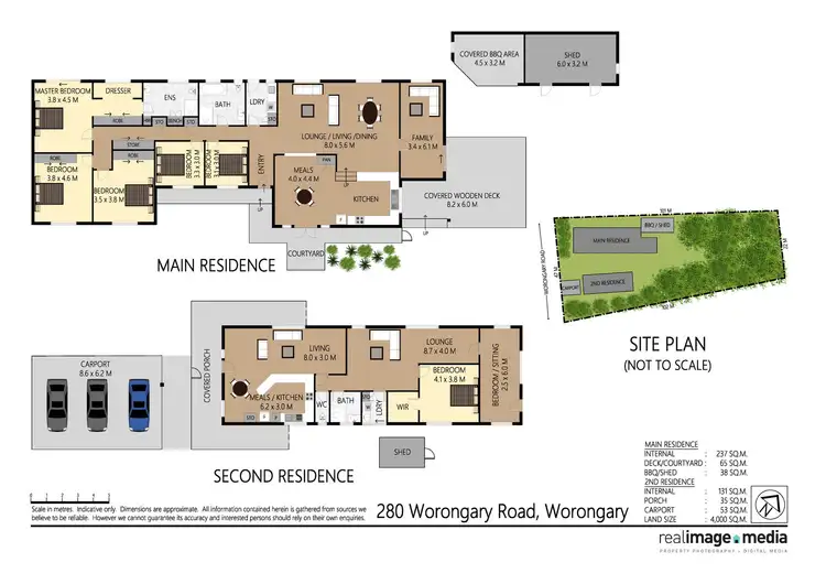 Floorplan of Homely rural property listing, 280 Worongary Road, Worongary QLD 4213