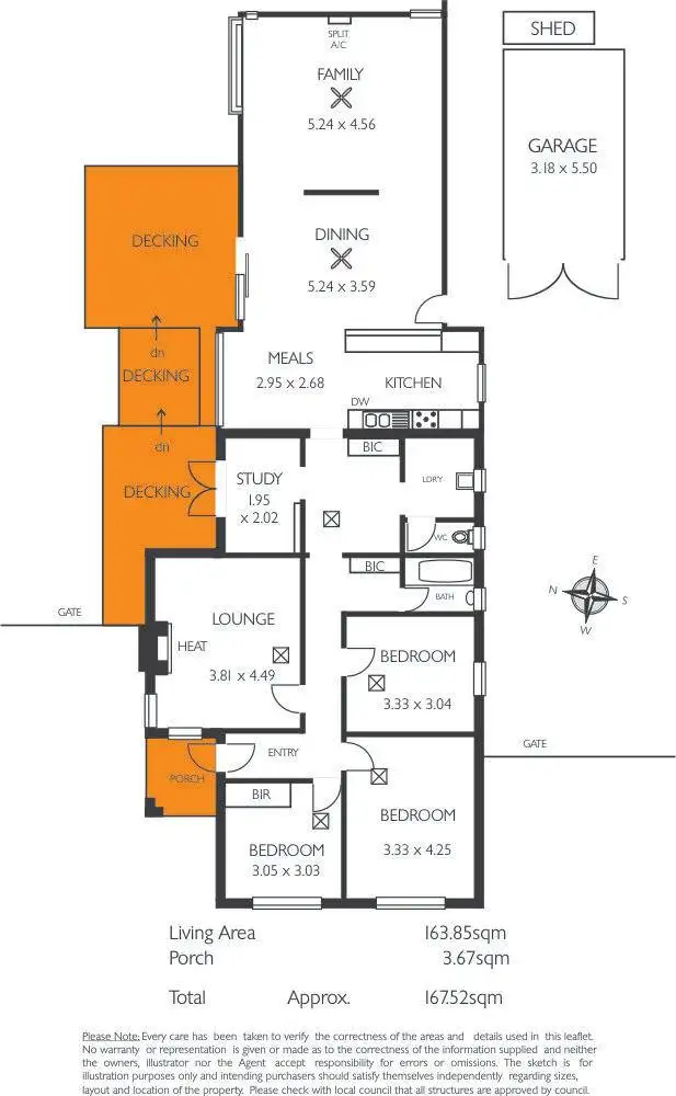 Floorplan of Homely house listing, 20 Catherine Street, Clapham SA 5062
