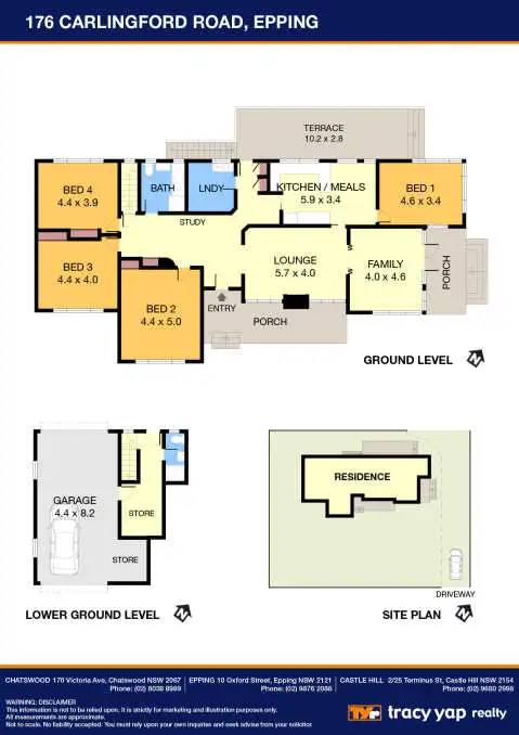 Floorplan of Homely house listing, 176 Carlingford Road, Epping NSW 2121