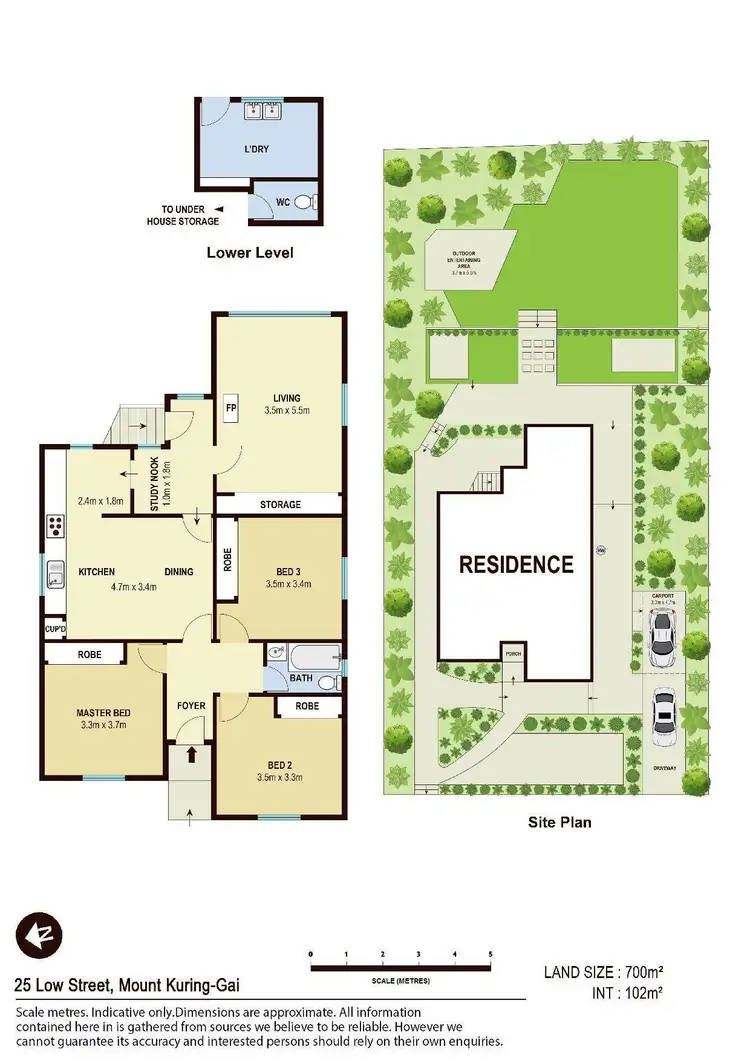 Floorplan of Homely house listing, 25 Low Street, Mount Kuring-gai NSW 2080