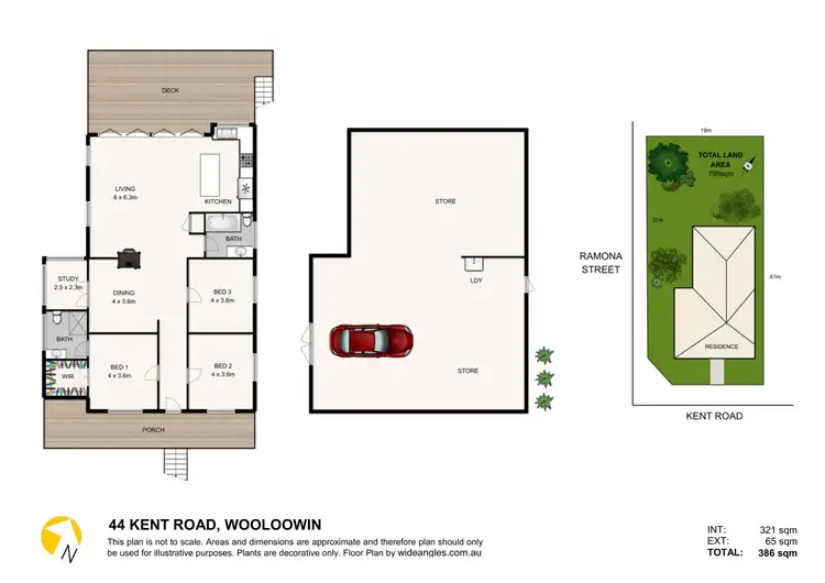 Floorplan of Homely house listing, 44 Kent Road, Wooloowin QLD 4030