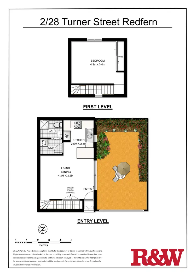 Floorplan of Homely house listing, 2/28 Turner Street, Redfern NSW 2016
