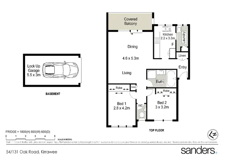 Floorplan of Homely apartment listing, 54/131 Oak Road, Kirrawee NSW 2232