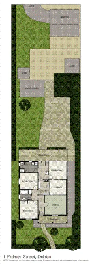 Floorplan of Homely house listing, 1 Palmer Street, Dubbo NSW 2830