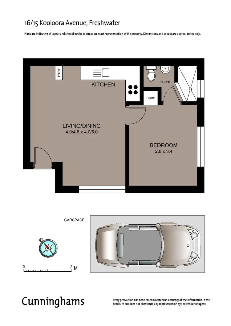 Floorplan of Homely apartment listing, 16/15 Kooloora Avenue, Freshwater NSW 2096