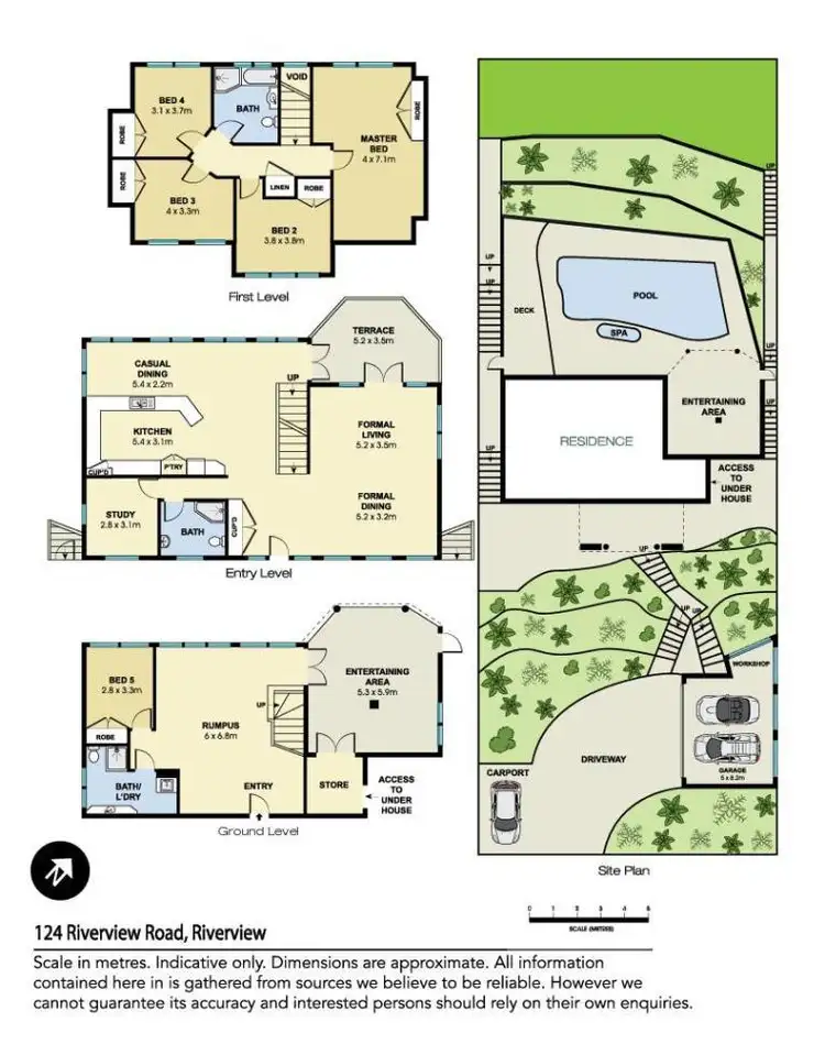 Floorplan of Homely house listing, 124 Riverview Street, Riverview NSW 2066