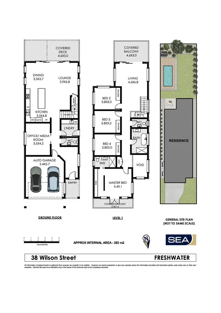 Floorplan of Homely house listing, 38 Wilson Street, Freshwater NSW 2096