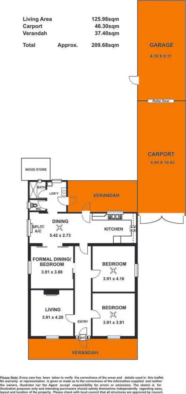 Floorplan of Homely house listing, 25 Torrens Avenue, West Hindmarsh SA 5007