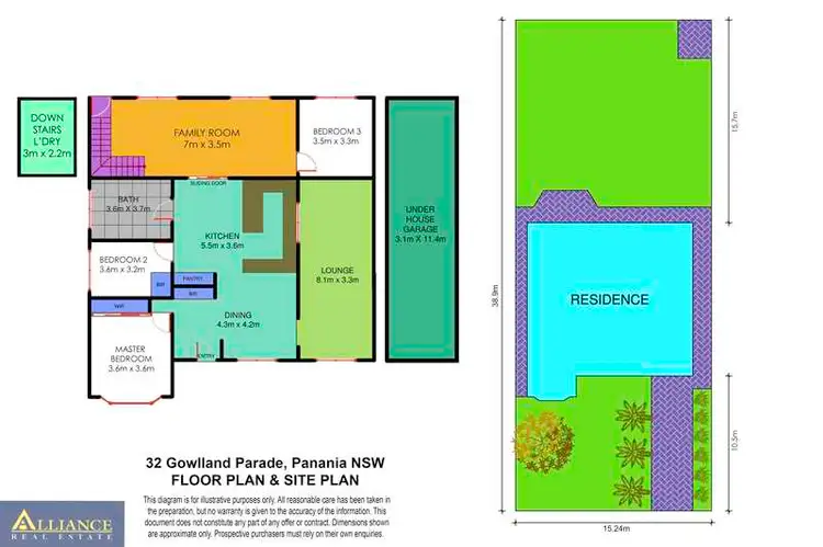 Floorplan of Homely house listing, 32 Gowlland Parade, Panania NSW 2213