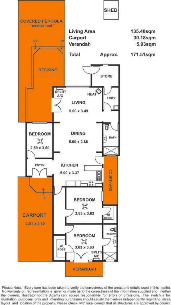 Floorplan of Homely house listing, 6 Swiggs Street, Birkenhead SA 5015