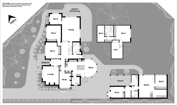 Floorplan of Homely house listing, 24 Geerilong Gardens, Reid ACT 2612