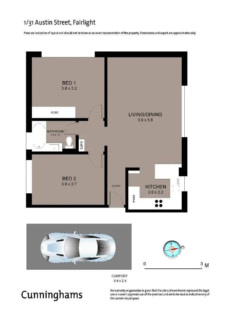 Floorplan of Homely apartment listing, 1/31 Austin Street, Fairlight NSW 2094
