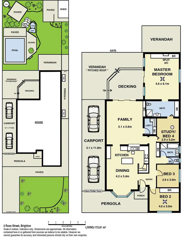 Floorplan of Homely house listing, 2 Ross Street, Brighton SA 5048