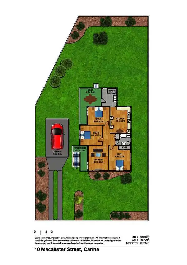 Floorplan of Homely house listing, 10 Macalister Street, Carina Heights QLD 4152