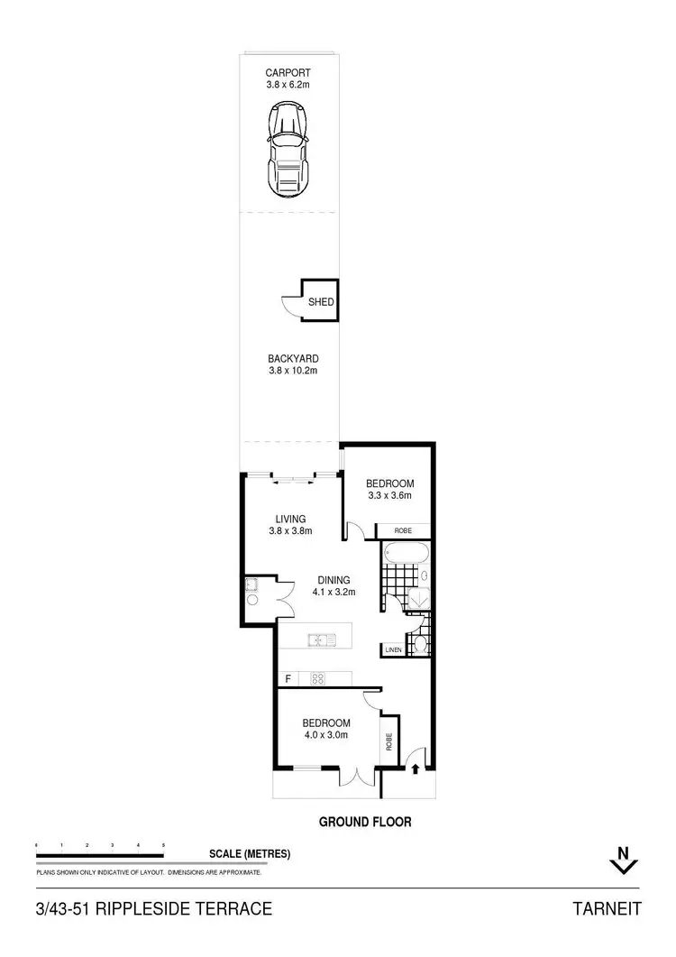 Floorplan of Homely apartment listing, 3/43-51 Rippleside Terrace, Tarneit VIC 3029