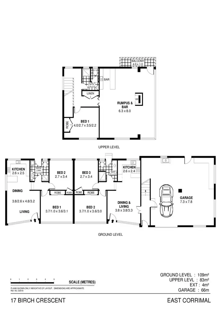 Floorplan of Homely house listing, 17 Birch Crescent, East Corrimal NSW 2518