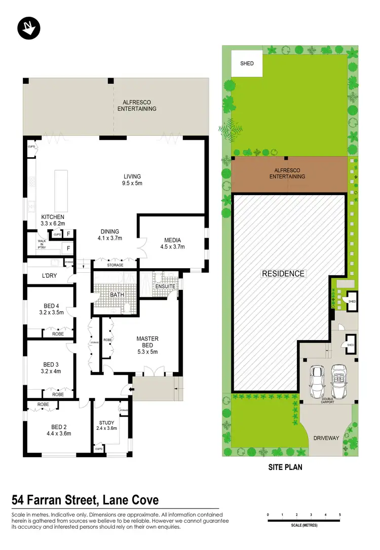 Floorplan of Homely house listing, 54 Farran Street, Lane Cove NSW 2066