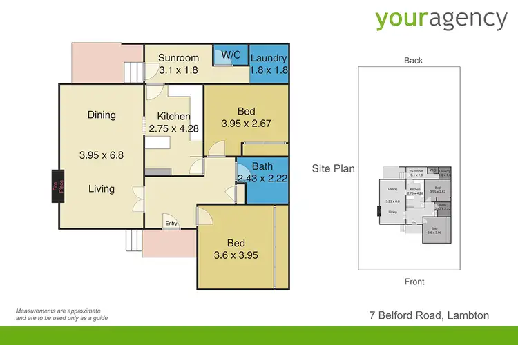 Floorplan of Homely house listing, 7 Belford Road, Lambton NSW 2299