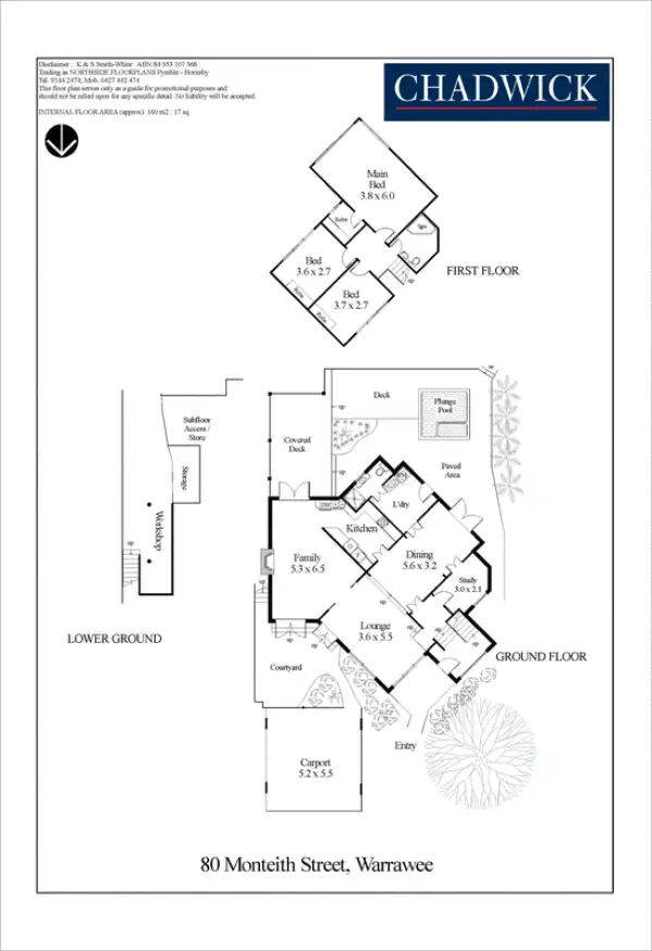 Floorplan of Homely house listing, 80 Monteith Street, Warrawee NSW 2074