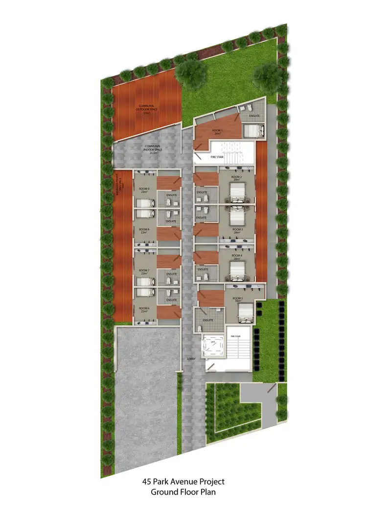 Floorplan of Homely house listing, 45 Park Avenue, Kingswood NSW 2747