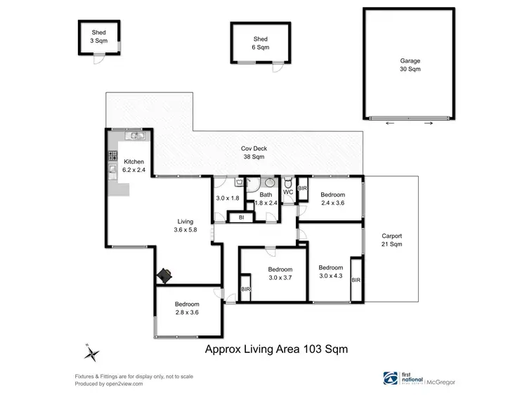 Floorplan of Homely house listing, 12 Baxter Street, Claremont TAS 7011