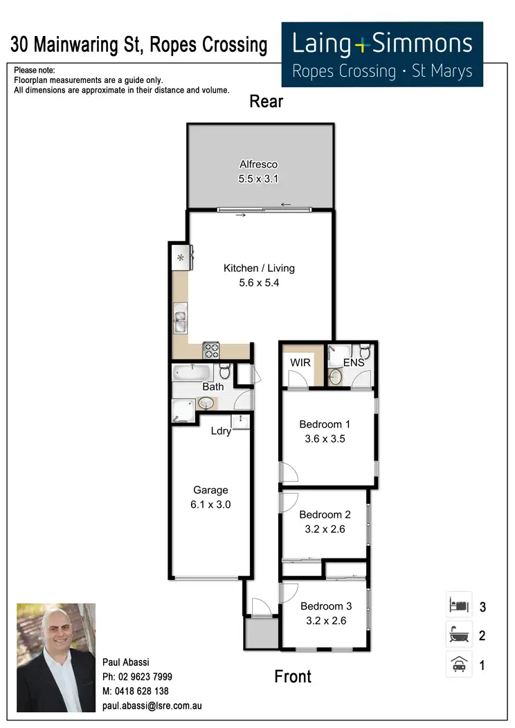 Floorplan of Homely house listing, 30 Mainwaring Street, Ropes Crossing NSW 2760