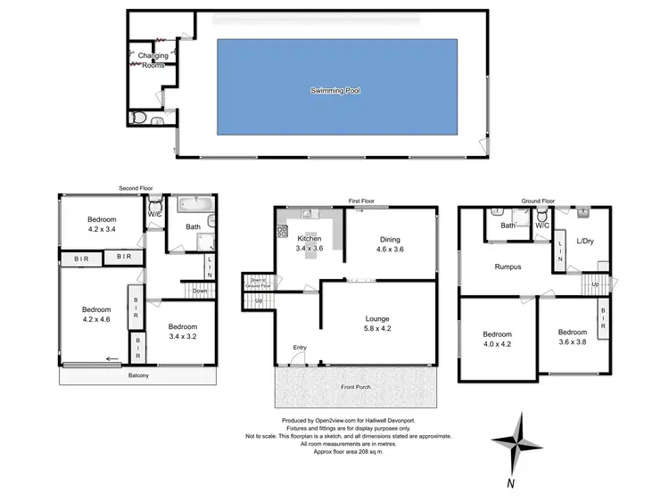 Floorplan of Homely house listing, 3 Croft Avenue, Devonport TAS 7310