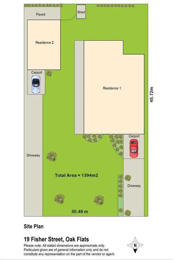 Floorplan of Homely house listing, 17-19 Fisher Street, Oak Flats NSW 2529