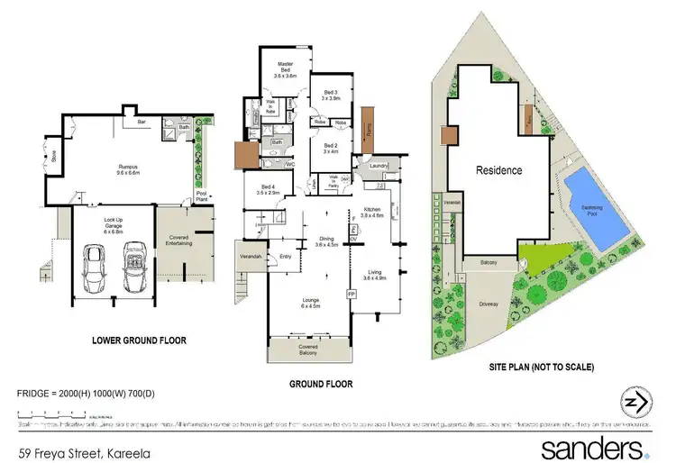 Floorplan of Homely house listing, 59 Freya Street, Kareela NSW 2232