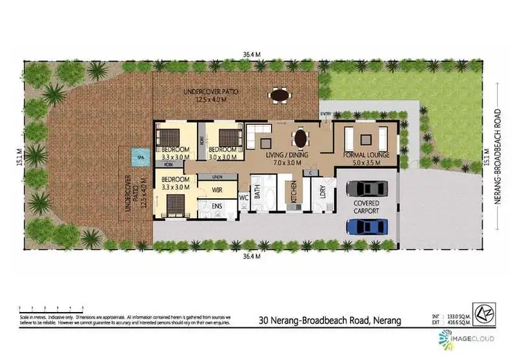 Floorplan of Homely house listing, 30 Nerang Broadbeach Road, Nerang QLD 4211