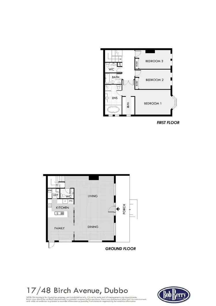 Floorplan of Homely unit listing, 17/48 Birch Avenue, Dubbo NSW 2830