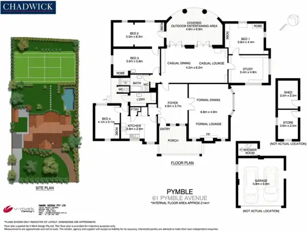 Floorplan of Homely house listing, 61 Pymble Avenue, Pymble NSW 2073