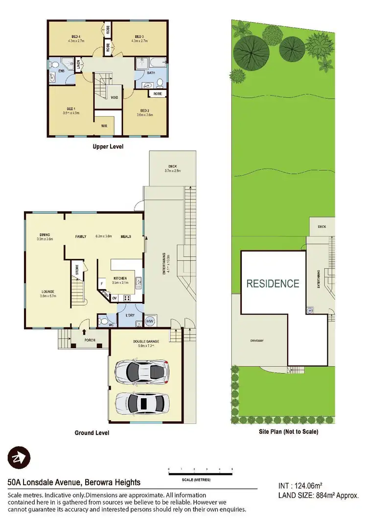 Floorplan of Homely house listing, 50A Lonsdale Avenue, Berowra Heights NSW 2082
