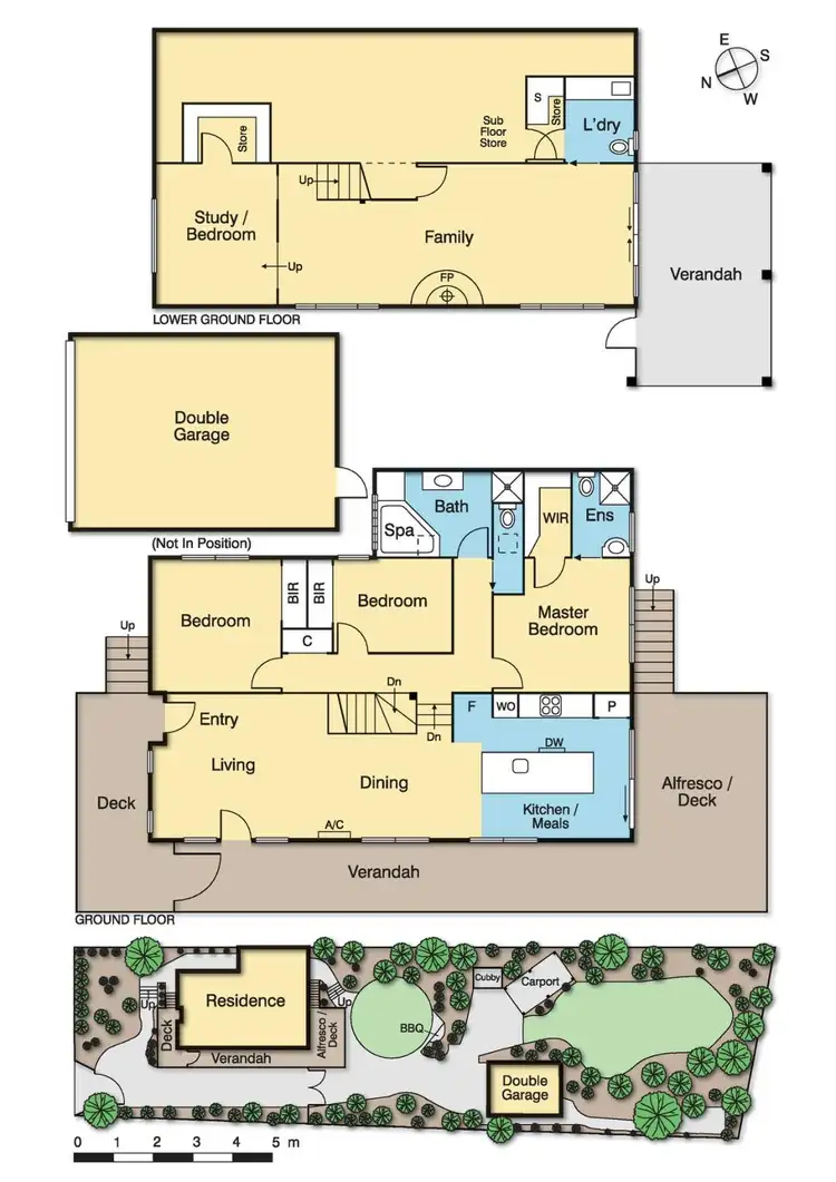 Floorplan of Homely house listing, 47 Clyde Street, Diamond Creek VIC 3089