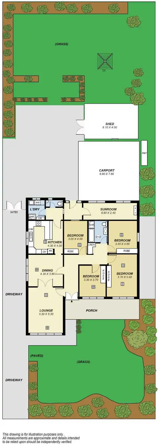 Floorplan of Homely house listing, 408 Greenhill Road, Linden Park SA 5065