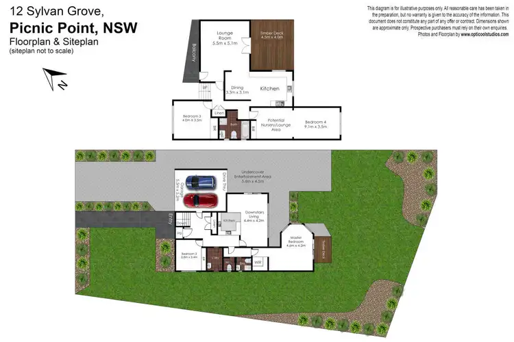 Floorplan of Homely house listing, 12 Sylvan Grove, Picnic Point NSW 2213