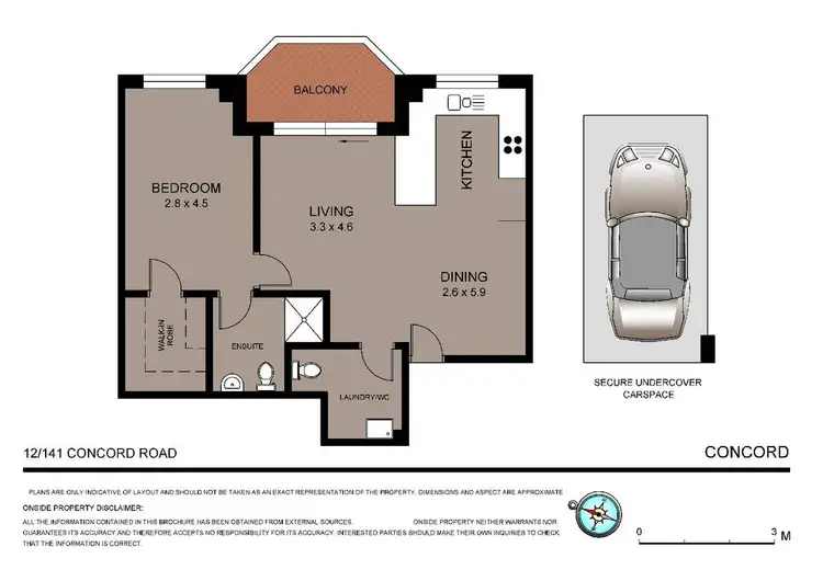 Floorplan of Homely apartment listing, 12/141 Concord Road, North Strathfield NSW 2137