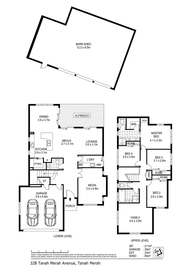 Floorplan of Homely house listing, 32B Tanah Merah Avenue, Tanah Merah QLD 4128