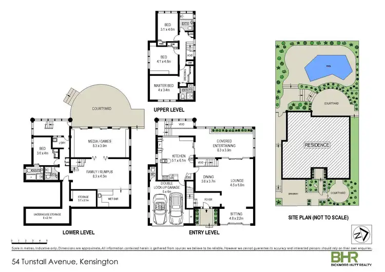 Floorplan of Homely house listing, 54 Tunstall Avenue, Kensington NSW 2033