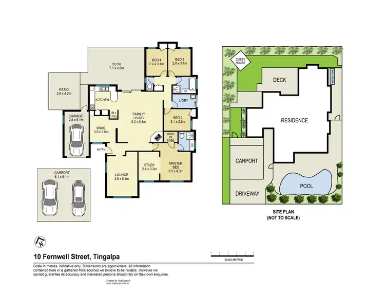 Floorplan of Homely house listing, 10 Fernwell Street, Tingalpa QLD 4173