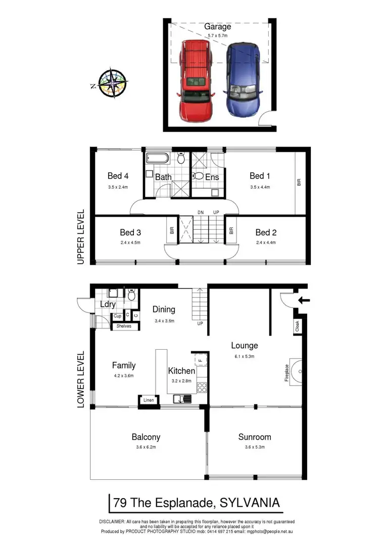 Floorplan of Homely house listing, 79 The Esplanade, Sylvania NSW 2224