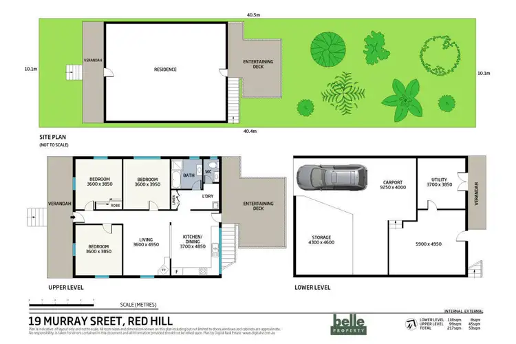 Floorplan of Homely house listing, 19 Murray Street, Red Hill QLD 4059