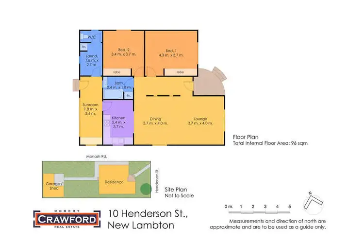Floorplan of Homely house listing, 10 Henderson Street, New Lambton NSW 2305