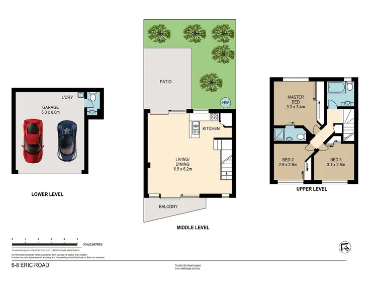 Floorplan of Homely townhouse listing, 6/8 Eric Road, Holland Park QLD 4121