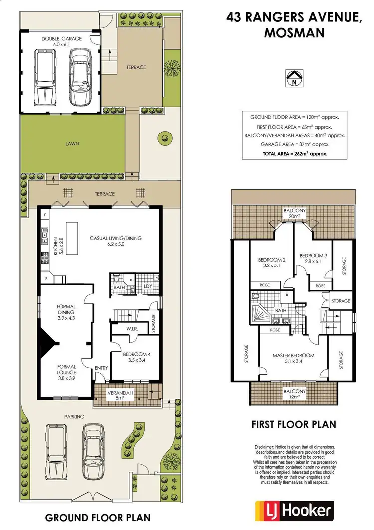 Floorplan of Homely house listing, 43 Rangers Avenue, Mosman NSW 2088