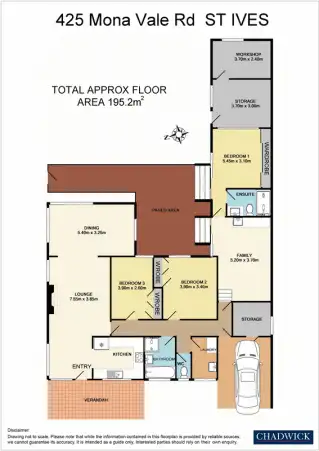 Floorplan of Homely house listing, 425 Mona Vale Road, St Ives NSW 2075